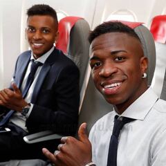 Zidane se llevó a París a Rodrygo y dejó fuera a Brahim