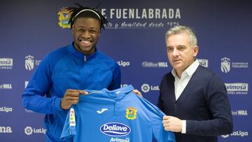 Sekou: "El Fuenlabrada cumple todas mis expectativas"