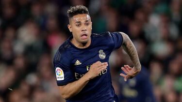 Mariano, durante el partido entre el Betis y el Real Madrid del pasado domingo.