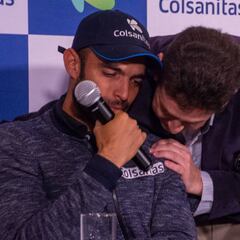 El emotivo recuerdo de Cabal: Las lagrimas de la superación