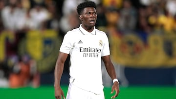 Aurélien Tchouameni, centrocampista del Real Madrid.