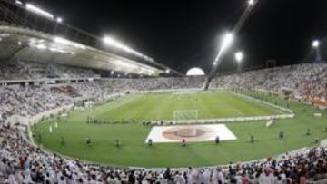 <b>ESTADIO KHALIFA. </b>Este campo albergará la final y será remoledado para el Mundial de 2022.