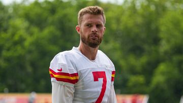 Kansas City Chiefs kicker Harrison Butker is already adjusting his strategy for the 2025 NFL season after the league changed the kickoff rules.