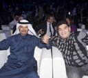 Maradona, amante del ciclismo, estrella invitada en Dubai