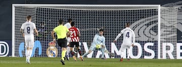 1-1. Ander Capa marcó el primer gol del Athletic.