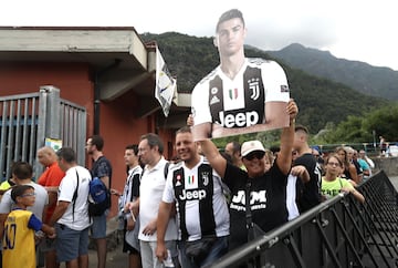 El debut de Cristiano con la Juve en Turín