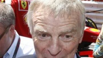 <b>FÓRMULA 1 </b>Max Mosley.