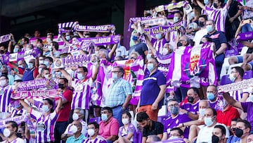 13.800 aficionados podrán asistir al Real Valladolid-Tenerife