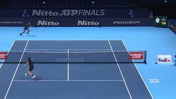 Dos caballeros: puntazo, aplauso de Thiem y gesto admirable de Nadal