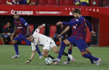 Munir y Gerard Piqué.