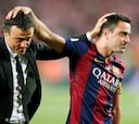 Luis Enrique-Xavi: de “no me toques las pelotas” al duelo por el estilo