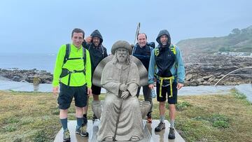 El contratiempo de Martínez-Almeida durante el Camino de Santiago