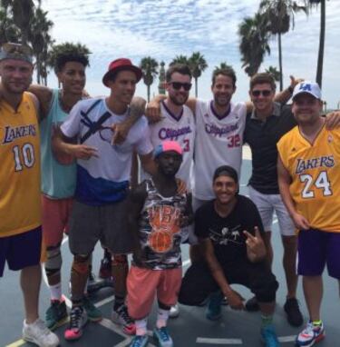 Sweet LA: Gerrard enjoying life