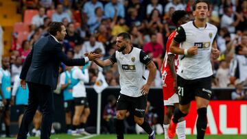 21/09/24 PARTIDO PRIMERA DIVISION
VALENCIA - GIRONA 
GOL 1-0 JUANPE EN PROPIA PUERTA