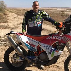 Chus Puras se pasa a la moto y quiere correr el Dakar