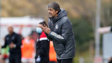 David Aznar, entrenador del Real Madrid femenino.