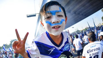 Niño aficionado al Celaya FC