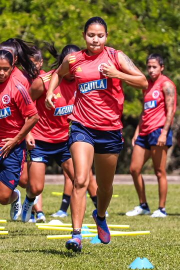 La Selección Colombia Femenina realizó su último entrenamiento en Villa Loyola antes de disputar la gran final de la Copa América Femenina ante Brasil.