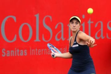 Mariana Duque es la Colombia que continua con vida en el certamen. Avanzó a segunda ronda tras vencer a Timea Babos [7] (HUN), número 89 del mundo, por 6-4, 6-7 (10) y 6-3.