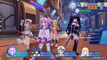 Captura de pantalla - Hyperdimension Neptunia Victory II (PS4)