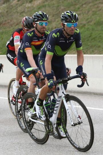 Alejandro Valverde y José Joaquín Rojas.