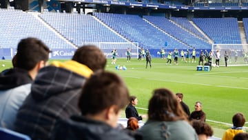 Entrenamiento del Espanyol