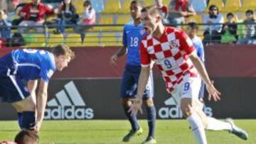 Croacia respondió a tiempo y le roba un empate a EE.UU
