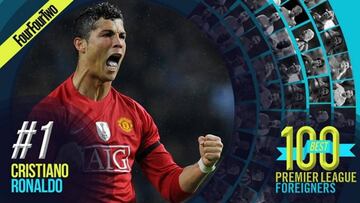 Cristiano, mejor extranjero de la historia de la Premier League