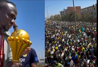 Se desata la locura en Senegal en el festejo del título de la Copa Africana