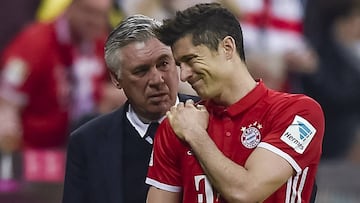 Lewandowski vuelve a criticar a Ancelotti y sus métodos
