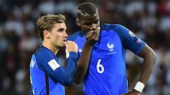 Griezmann y Pogba. 