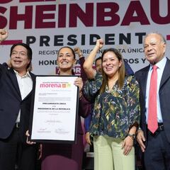Elecciones 2024: Claudia Sheinbaum se registra como precandidata presidencial de Morena