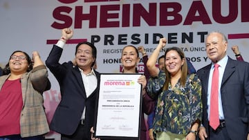 Elecciones 2024: Claudia Sheinbaum se registra como precandidata presidencial de Morena