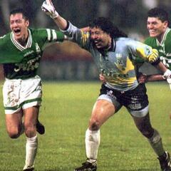 De René a Armani: los arqueros finalistas con Nacional en copas