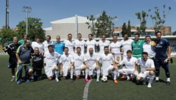 Veteranos del Real Madrid.