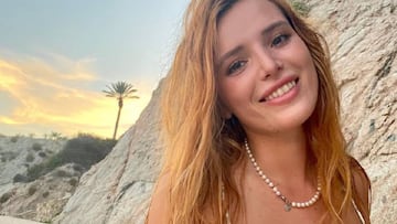 La polémica de Bella Thorne con OnlyFans: sube fotos casi iguales que las de su Instagram