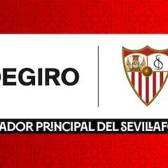El Sevilla cambia de patrocinador principal: ahora será DEGIRO