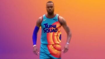 LeBron James presenta la equipaci¨®n que lucir¨¢ en 'Space Jam 2'
