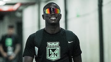 Marino Hinestroza, extremo de Nacional