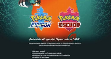 Cómo conseguir gratis a Copperajah Gigamax en Pokémon Espada y Escudo