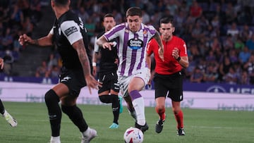 VALLADOLID, 11/08/23. PHOTOGENIC. PARTIDO DE LA LIGA HYPERMOTION ENTRE EL REAL VALLADOLID Y EL ELCHE. JOI MONTIEL