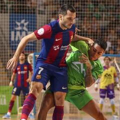 Palma Futsal duerme más líder tras remontar un 1-4 al Barça