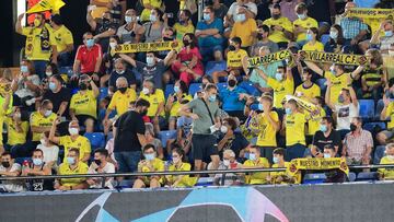 14/09/21 PARTIDO CHAMPIONS LEAGUE 
 FASE DE GRUPOS GRUPO F ESTADIO LA CERAMICA 
 VILLARREAL - ATALANTA 
 AFICIONADOS SEGUIDORES