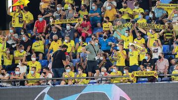 14/09/21 PARTIDO CHAMPIONS LEAGUE
FASE DE GRUPOS GRUPO F ESTADIO LA CERAMICA
VILLARREAL - ATALANTA
AFICIONADOS SEGUIDORES