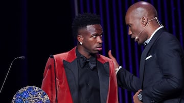 Brazilian player Vinicius Junior won the Socrates Award for humanitarian work after suffering several racist attacks and calling for change within soccer.