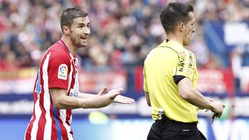 Gabi ya jugó con una férula contra el Valencia.
