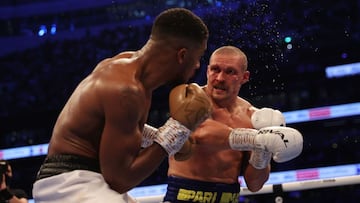 Ukraine&#039;s Oleksandr Usyk took Anthony Joshua&#039;s WBA, IBF and WBO world titles after earning a unanimous-decision win over the Briton at Tottenham Hotspur Stadium.