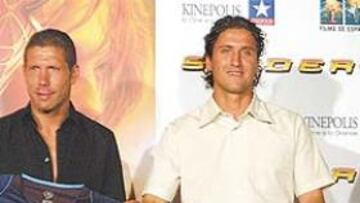 <b>DE ARAÑA POR EUROPA. </b>Las camisetas del Atlético para la Intertoto rompen la estética tradicional del club.