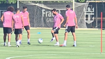 Messi regresa a los entrenamientos con Inter Miami