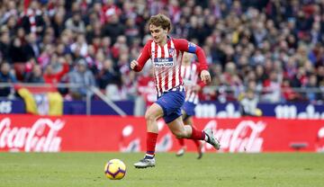 Vitolo vio el desmarque de Griezmann que encaró ante Pacheco, el primer tiro fue al palo pero al rechace, el jugador francés hizo el 2 a 0.